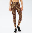Women's Snake Print Yoga Trousers