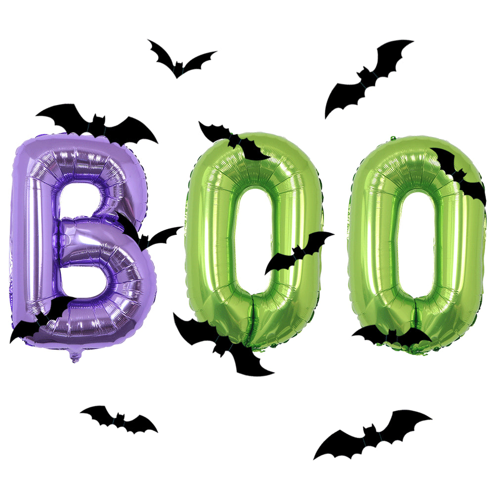 Halloween Aluminum Film Balloon Pumpkin Head Bat Spider