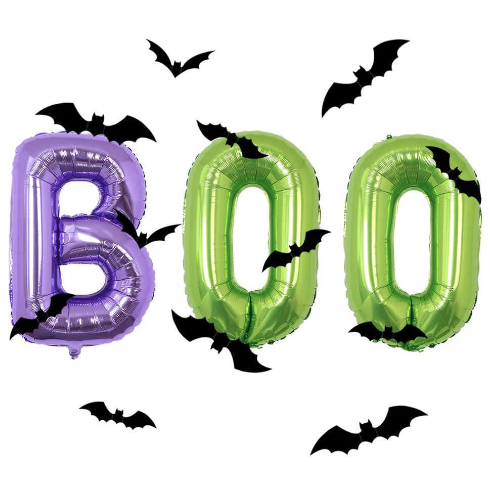 Halloween Aluminum Film Balloon Pumpkin Head Bat Spider