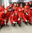 Halloween Cosplay Costume Red One-piece