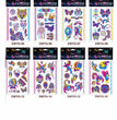 Creative Halloween Fluorescent Flower Arm Tattoo Sticker