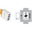 USB Charger Quick Charge 3.0 4 Phone Adapter For Tablet Portable Wall Mobile Charger Fast Charger