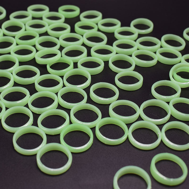 Halloween Party Ball Accessories Toys Plastic Luminous Rings