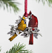 Christmas Pure Tin Christmas Tree Ornaments