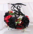 European And American Popular Christmas And Halloween Headdress Simulation Roses