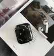 Compatible with Apple, White Marble Case for Airpods Earphone Case