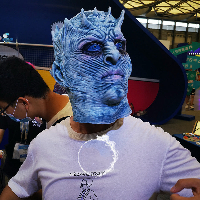 Spoofing horror headgear for Halloween