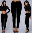 Women's multi-bag casual pants