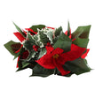 Led First Grade Christmas Lights With Red Flowers And Red Fruits For Home Decor