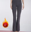 Fleece-lined Yoga Bootleg Pants High Waist Hip Lift Outdoor