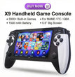 X9 Handheld Game Console, Rechargeableportable Game Console with Built-In 10 Emulatorgames,Handheld Game Console for Home &Travel,Protective,Gaming Products,Controllergrips,Durability Консоль Gameboy Overstockcollectibles Game Stick Pro