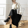 Women's High Waist Long Large Swing Skirt A- Line Skirt