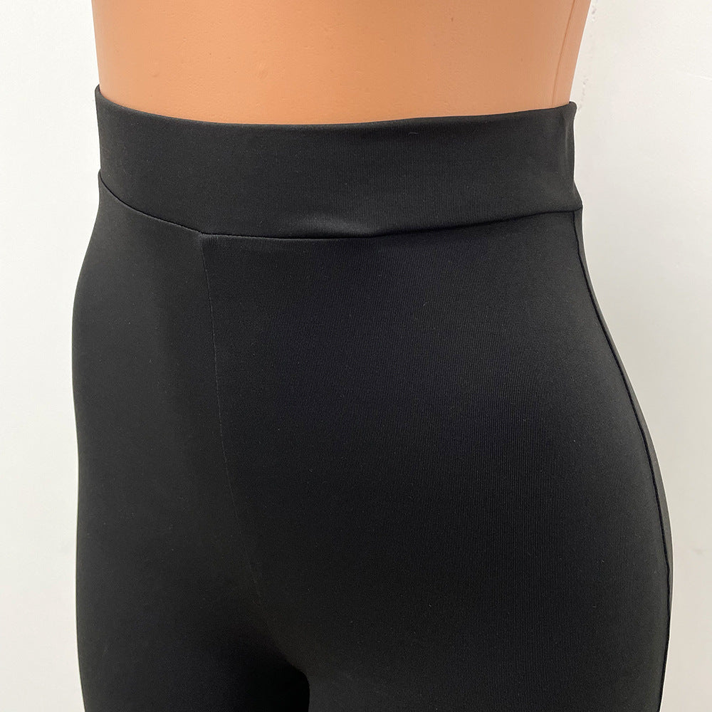 Women's Bottoming Skinny High Waist Shorts