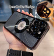 Electroplated Phone Case Luxury Plating CD Pattern Magsafe Bracket Case For IPhone 12 13 14 Pro Max Invisible Camera Stand Holder Lens Holder Magnetic Suction