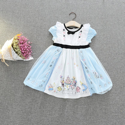 2021 Children's Clothing New  Princess Dress Girls Dress Children's Halloween Costume Children's Skirt
