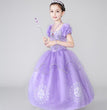 2021 new Sophia Princess Dress Girls 61 Halloween festival dress dress a generation