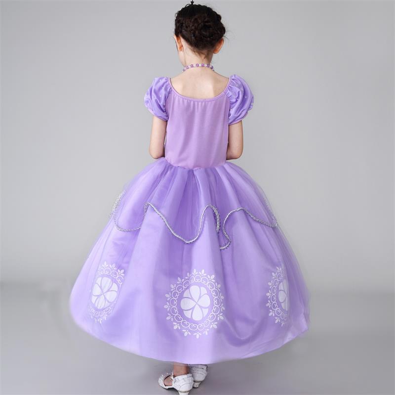 2021 new Sophia Princess Dress Girls 61 Halloween festival dress dress a generation