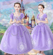 2021 new Sophia Princess Dress Girls 61 Halloween festival dress dress a generation