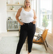 High Grinding Elastic Plus Size Women's Jeans