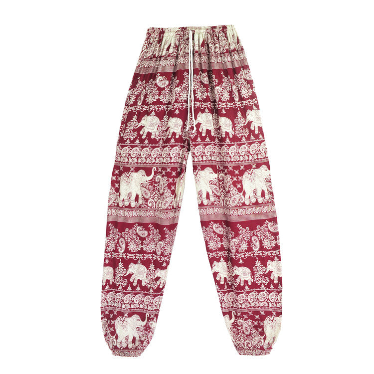 Yoga Clothes Women's Casual Laced Pants