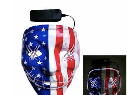 Halloween LED Light Up Mask