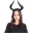 New simulation black horn headband headband Halloween Easter Day party
