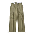Hot Girl Loose Waist Straight Casual Pants For Women