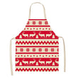 Cotton linen creative Christmas apron