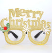 Christmas decoration glasses