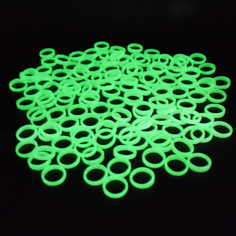 Halloween Party Ball Accessories Toys Plastic Luminous Rings