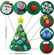 Felt Christmas Tree Three-dimensional Christmas Tree Pendant Children's Puzzle Handmade DIY