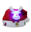 Christmas Decorations Non-woven Cartoon Applique Luminous Hat