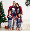 New Christmas Elements Printed Parent-Child Wear Set  Family Wear Home Wear Set