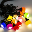 41FT LED Outdoor Fairy String Light Hanging Bulb Waterproof Garden Decor Plug In