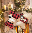 Christmas Ornament Christmas Socks Gift Bag