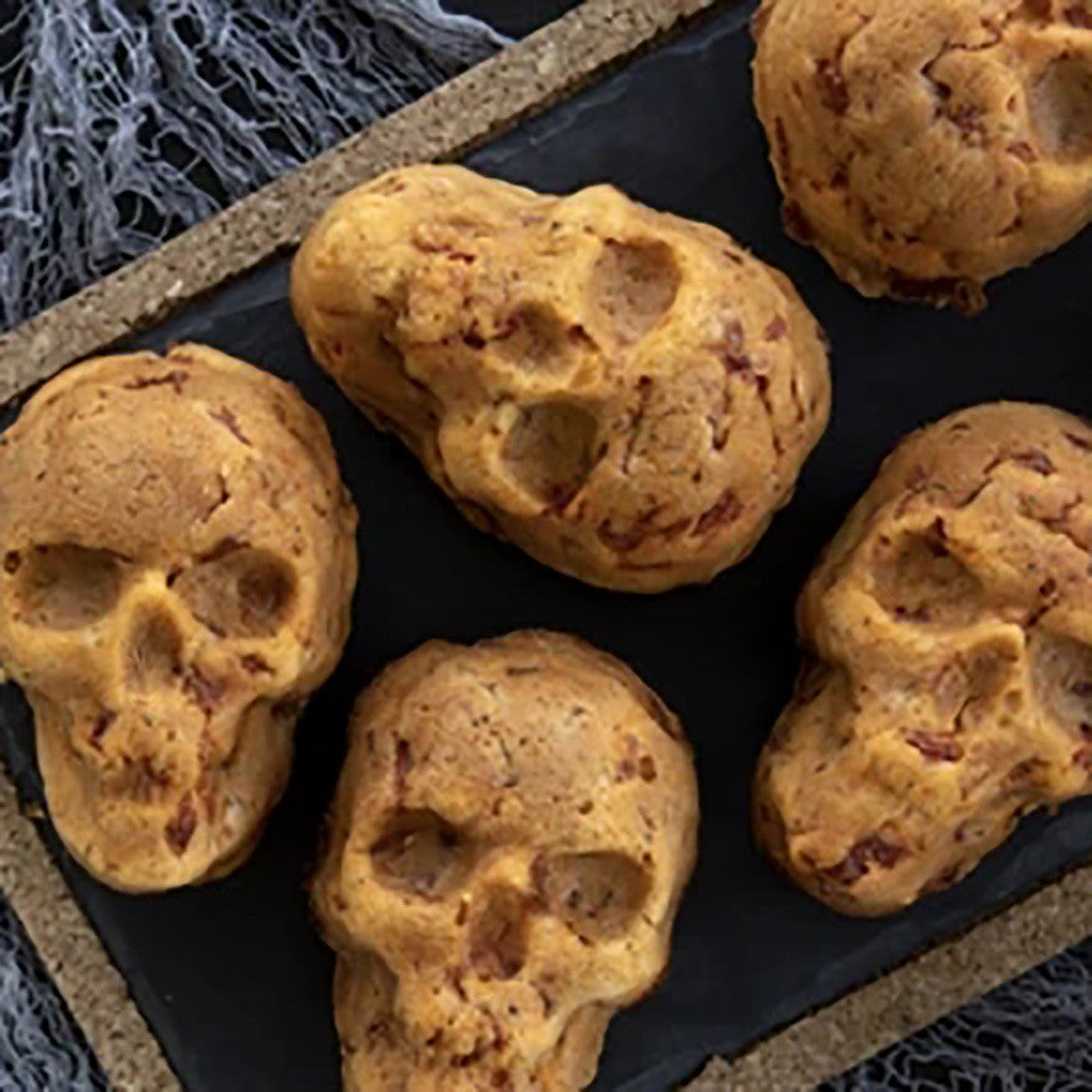 Halloween 2 with skull silicone mold