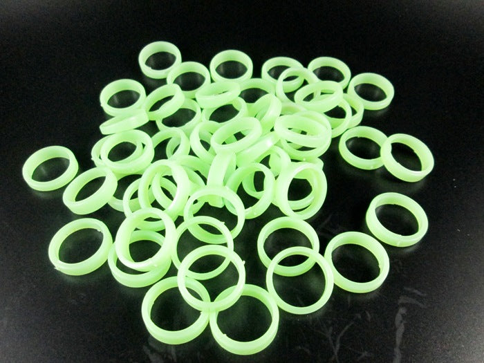 Halloween Party Ball Accessories Toys Plastic Luminous Rings