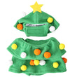 Christmas Pet Costume Funny Christmas Tree Clothes Dogs And Cats