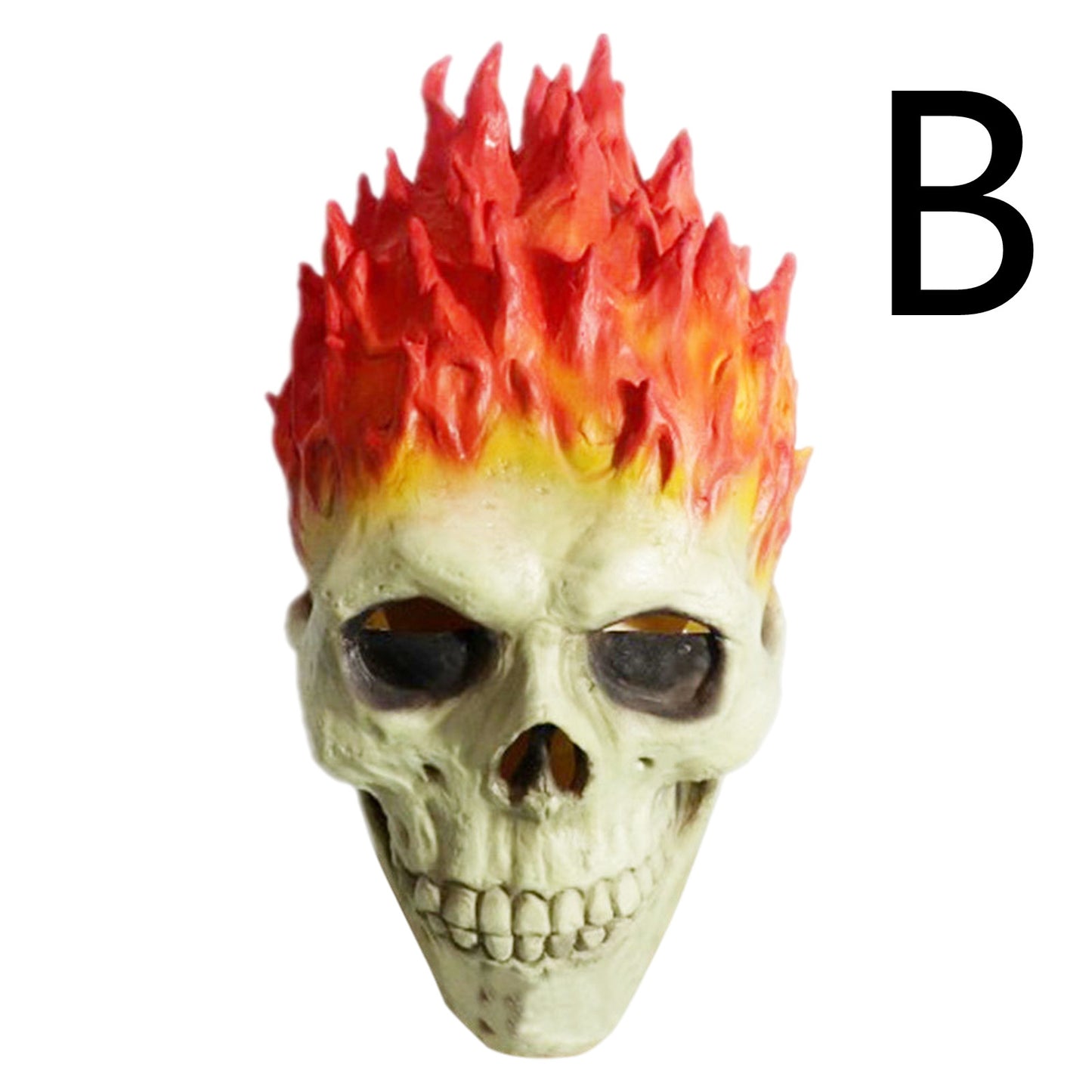 Natural Latex Full Head Mask Punk Style Halloween Cosplay