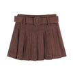 Corduroy Half Women's Autumn A-line Half Skirt Pleated Skirt