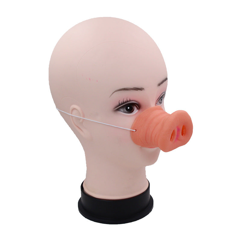 Halloween Funny Real Latex Pig Bajie Nose