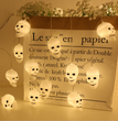 Halloween Decorations Light String Led Skeleton Lamp String Battery-powered Skull Bulb String Lights Patty Decor Light