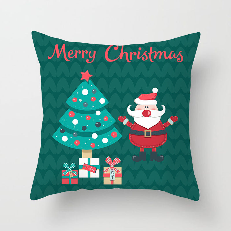Christmas cartoon pillowcase