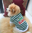 Christmas new dog clothes