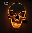 Skull LED Glowing Halloween Mask