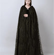 Halloween lace net Cape