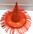 Halloween Hat Masquerade Dress Up Wizard Hat Witch Hair Witch Pumpkin Bronzing Hat