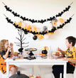 Halloween Party Decoration String Flag Banner Bat Glitter Pull Flower