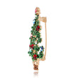 Christmas Tree Brooch Pin Women Girls Jewelry