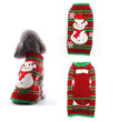 Pet dog clothes christmas pompom christmas small